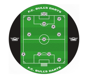 Bulls NL Game Board Football Dartboard