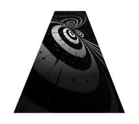 Bulls NL Illusion Black White Dartteppich