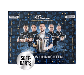 McDart Premium Adventskalender 2024 für Softdart-Spieler