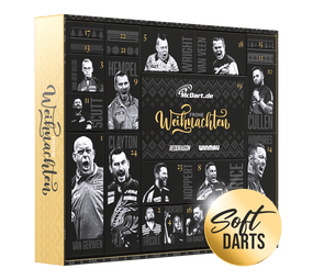 McDart Premium Adventskalender 2025 für Softdart-Spieler