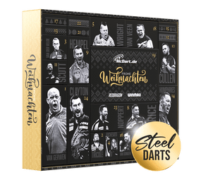 McDart Premium Adventskalender 2025 für Steeldart-Spieler