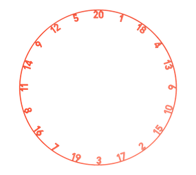 Precise 180 OnePiece Lasercut Zahlenring
