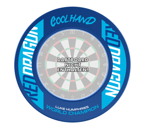 Red Dragon Luke Humphries World Champion Dartboard Surround