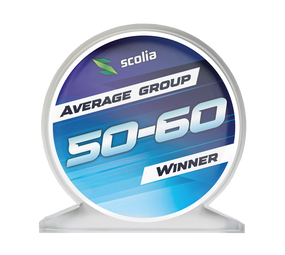 Scolia Acrylglas Pokal - Winner