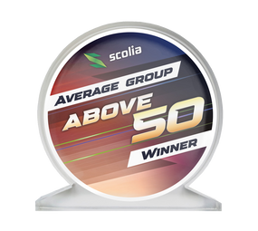 Scolia Acrylglas Pokal - Winner