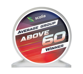 Scolia Acrylglas Pokal - Winner