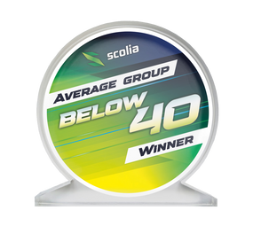 Scolia Acrylglas Pokal - Winner