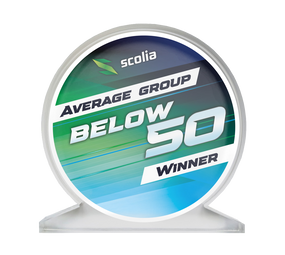 Scolia Acrylglas Pokal - Winner