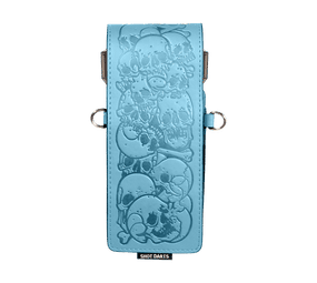 Shot Inked Skulls Blue Dartwallet