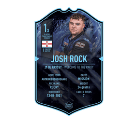 Ultimate Darts Card - Josh Rock