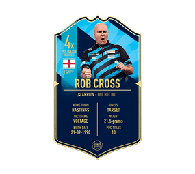 Ultimate Darts Card - Rob Cross