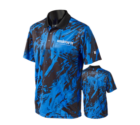 Unicorn Pro-Tech Camo Dartshirt - Blau