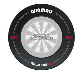 Winmau PDC Dartboard Surround - Schwarz