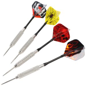 24 Stück Steeldart silber