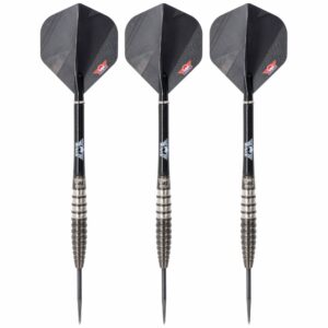 Bulls Lightning Black Steeldart