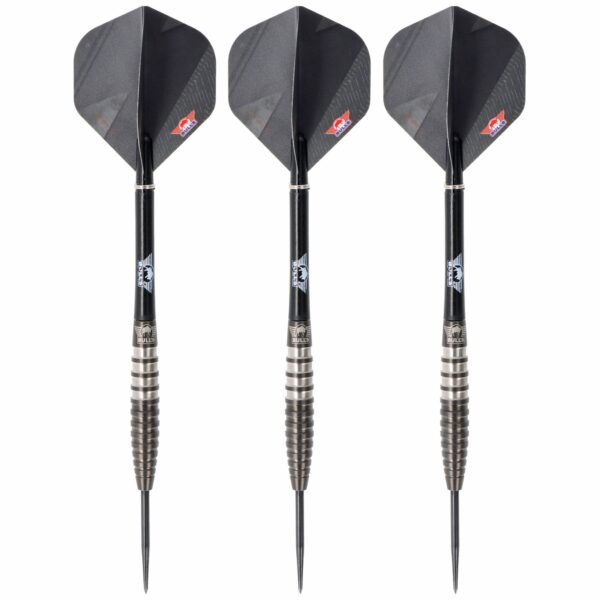 Bulls Lightning Black Steeldart