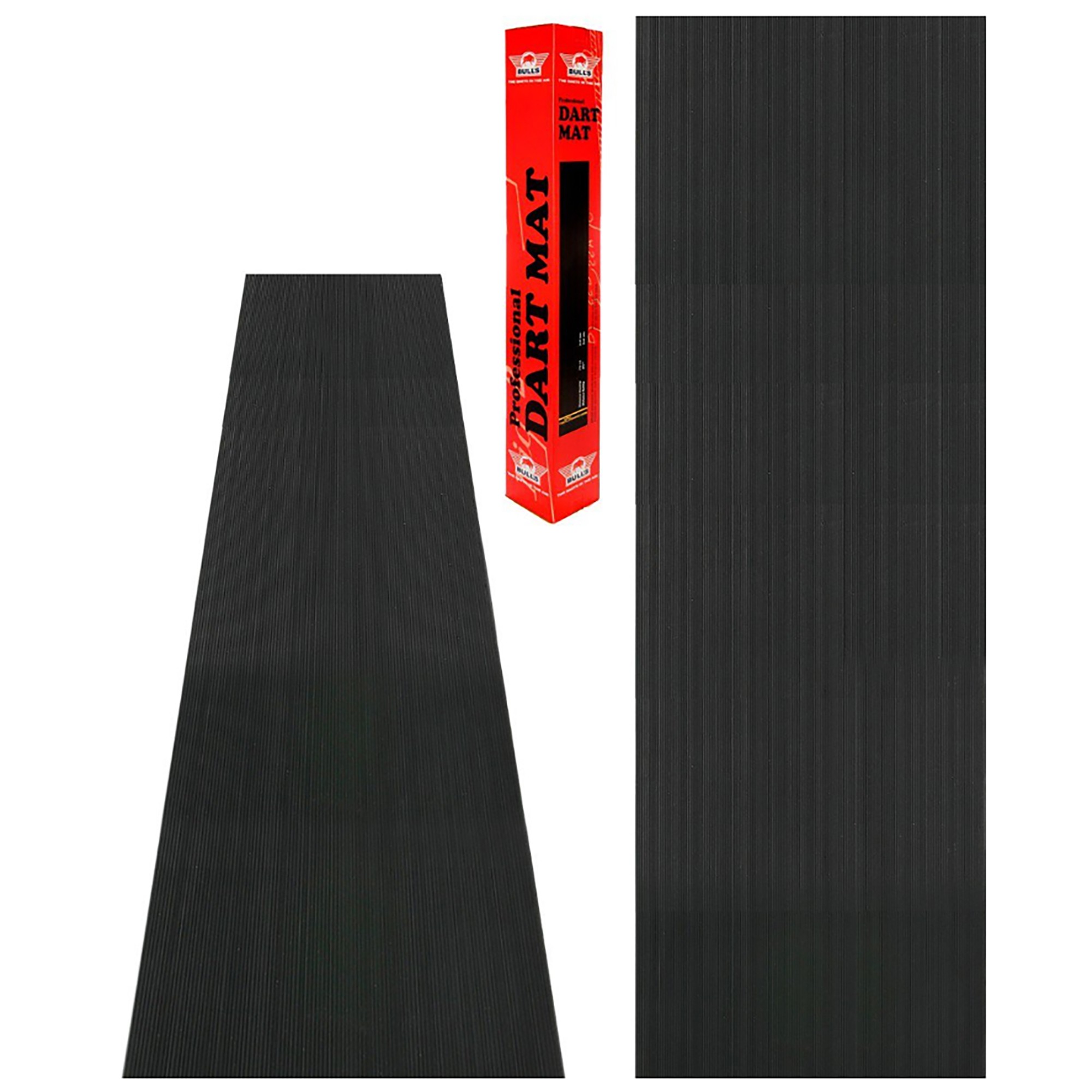Bulls Rubber Dartmatte, professionelle Dartmatte, Gummi, 300x90cm 1 Bulls Rubber Dartmatte