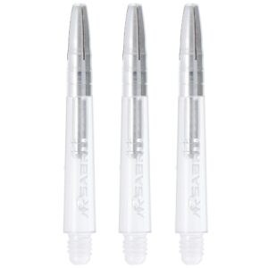 Dart Schaft transparent silber