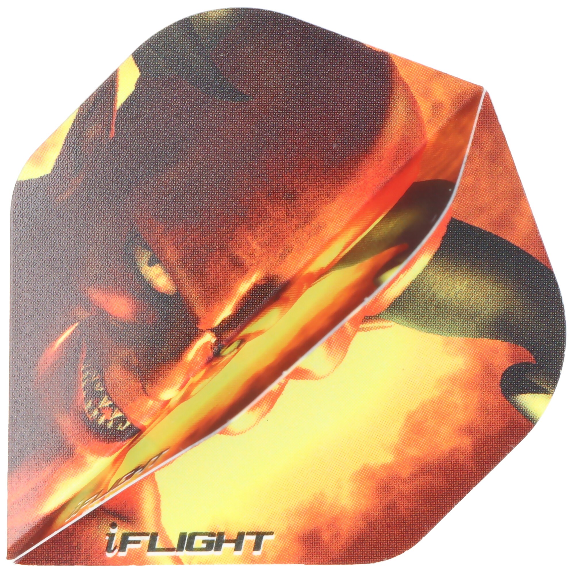 Dartflight Devil - der Teufel, schwarz rot gelb, 3 Stück 1 Dartflight Devil - der Teufel