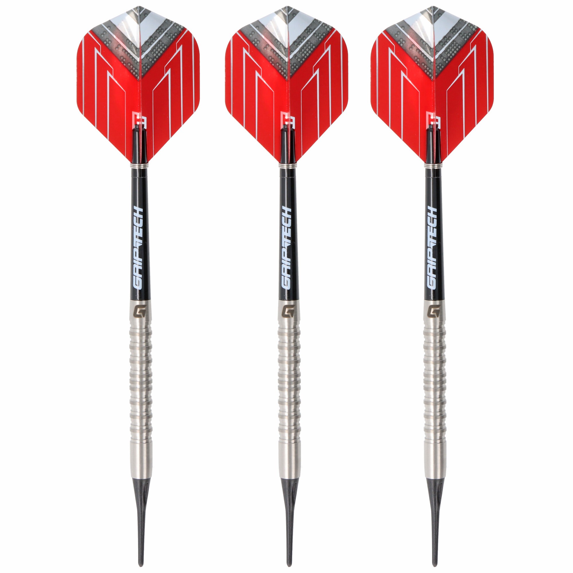 GOAT Podium Softdart, GRIPTECH, silber, 80% Tungsten, 18 Gramm 1 GOAT Podium Softdart