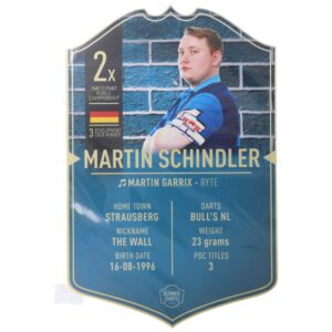 Martin Schindler Fankarte 37x25cm