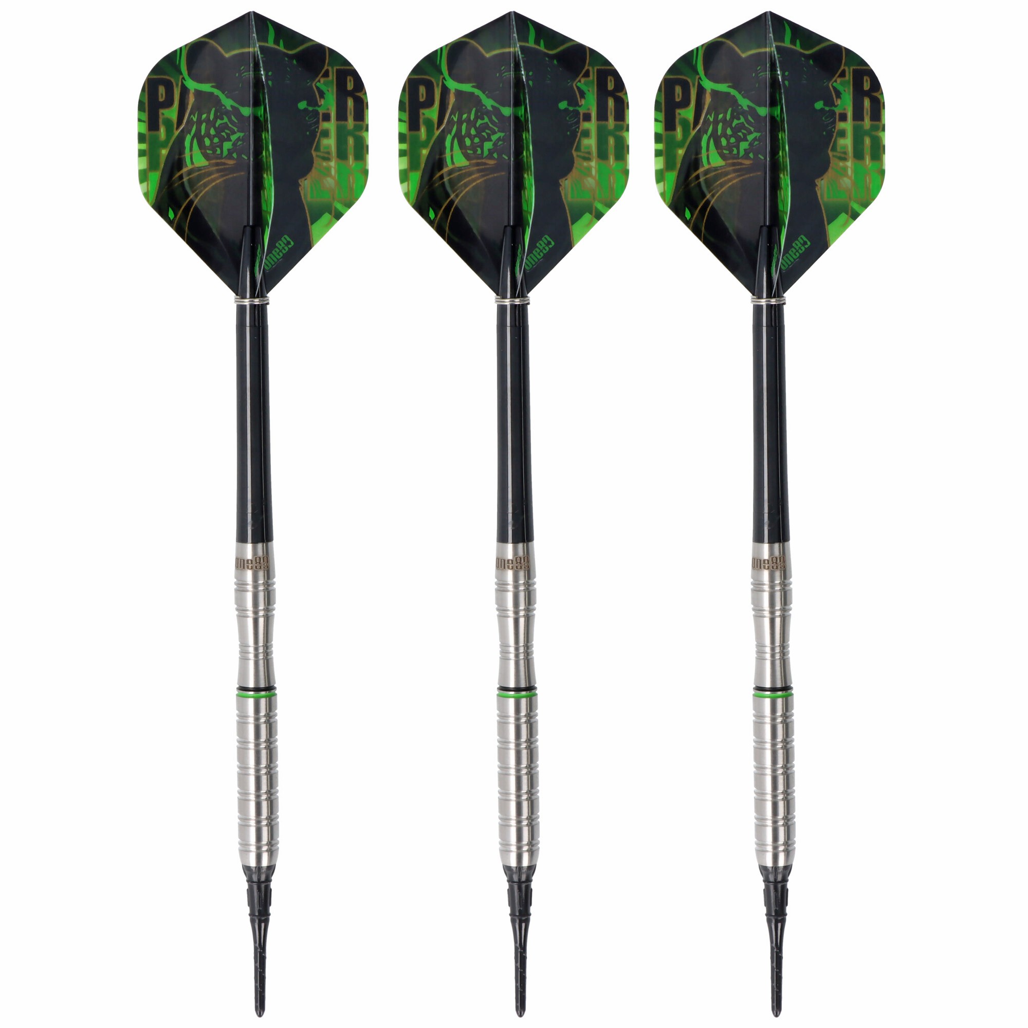 Panther H Softdart, silber, 80% Tungsten, 18 Gramm 1 Panther H Softdart