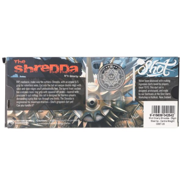 Shot Gnarly Shredda Steeldart