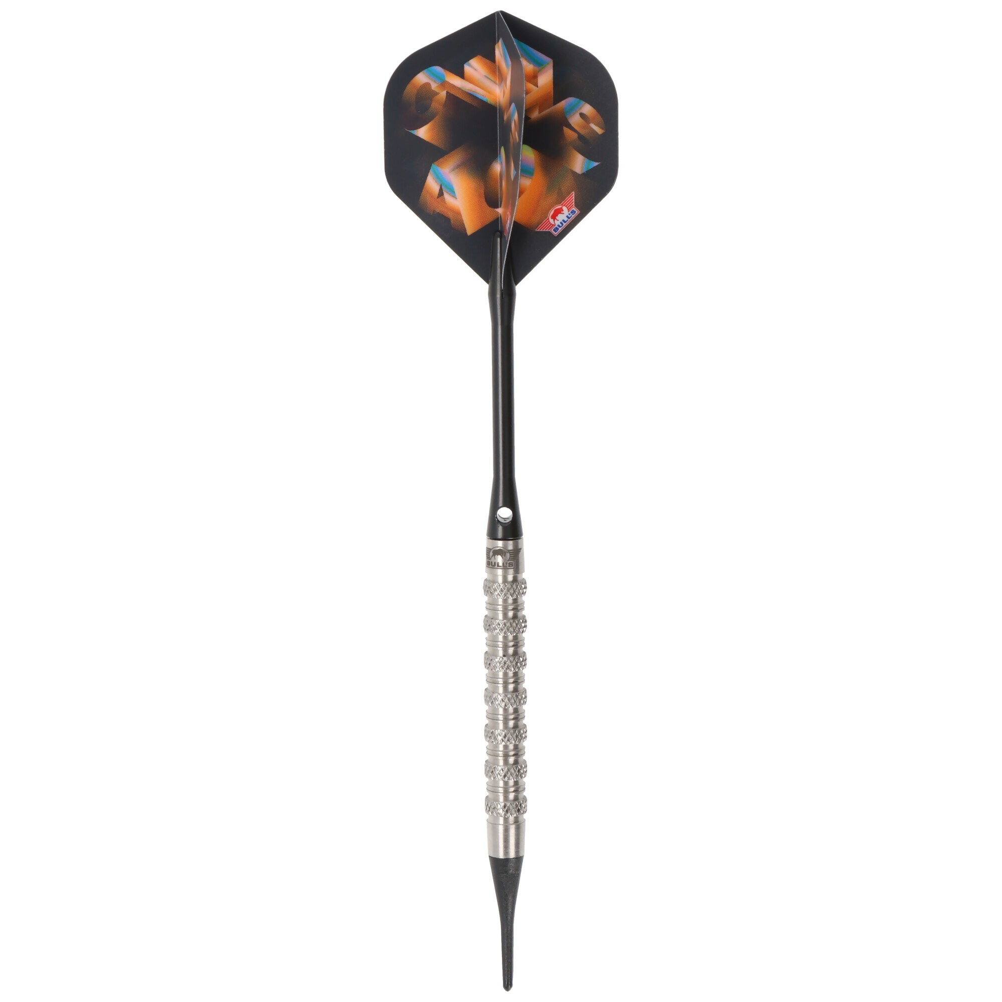 Softdart Chaos, silber, schwarz, orange, 90%, 20 Gramm 1 Softdart Chaos
