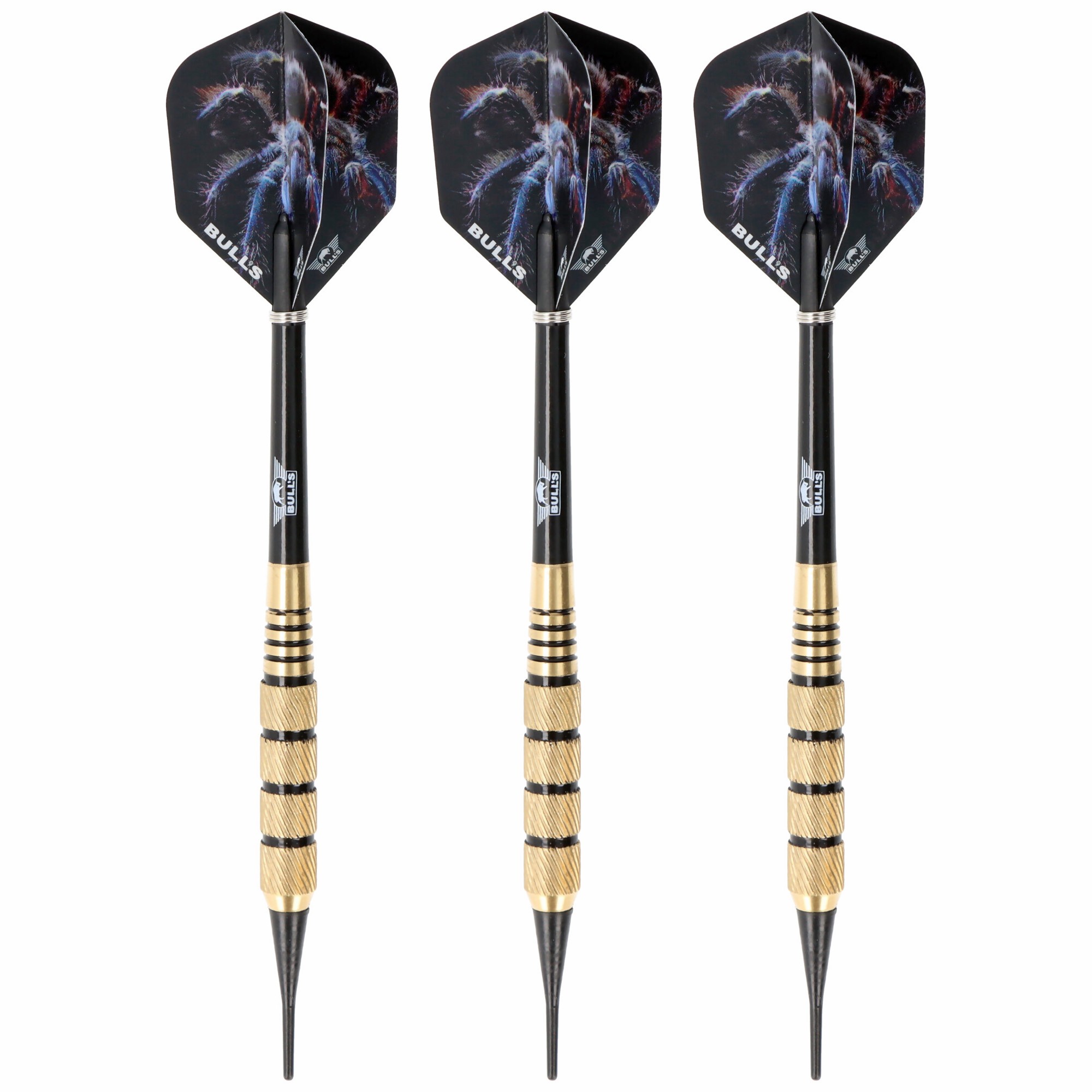 Softdart Starterset Tarantula, gold schwarz, 18 Gramm 1 Softdart Starterset Tarantula