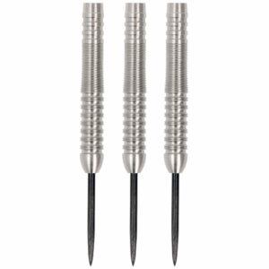Steeldart Barrel silber mit Grip Rillen