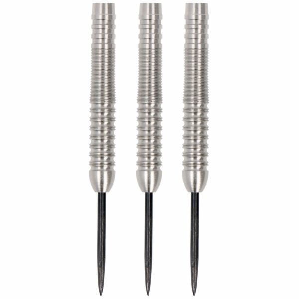Steeldart Barrel silber mit Grip Rillen