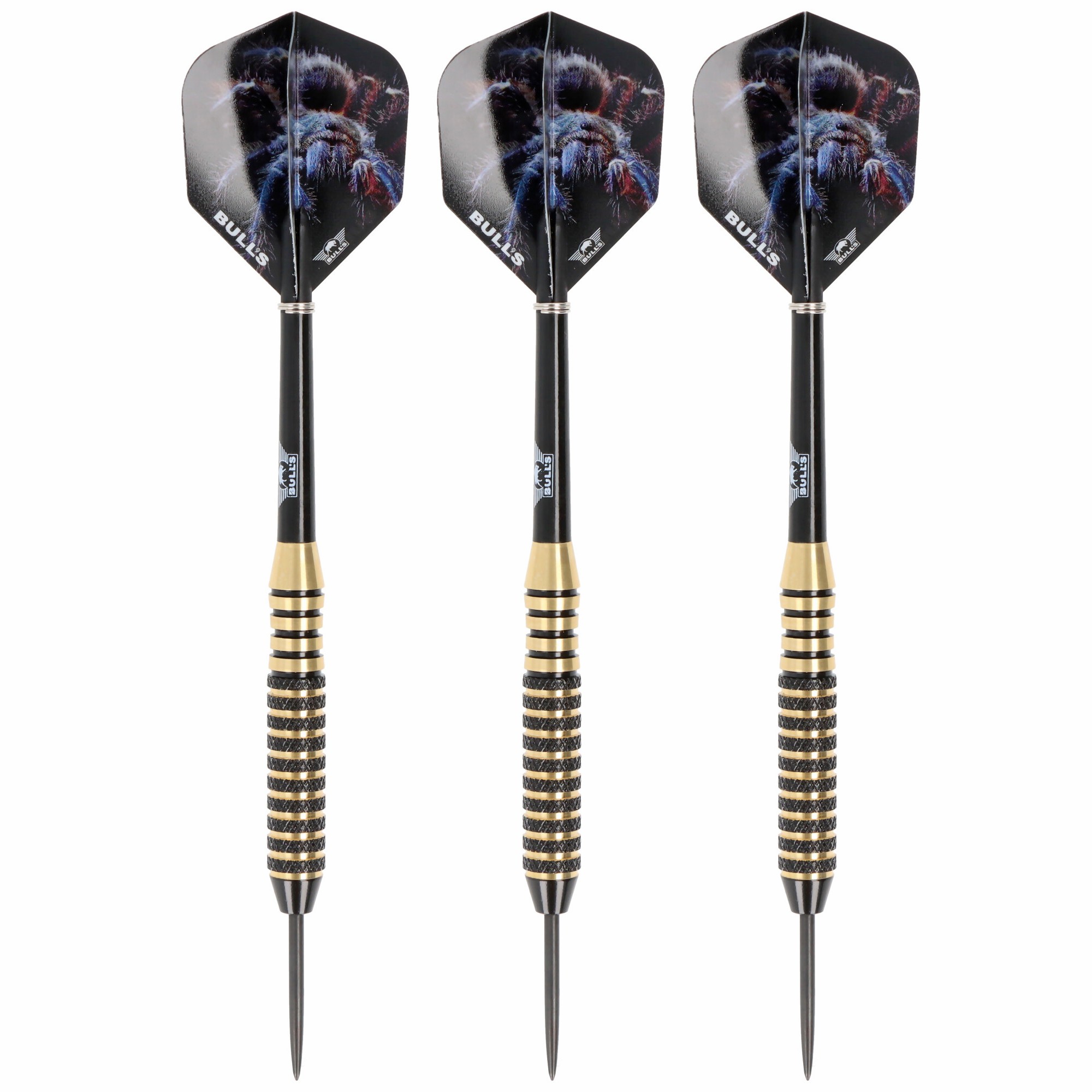 Steeldart Starterset Tarantula, gold schwarz, 22 Gramm 1 Steeldart Starterset Tarantula