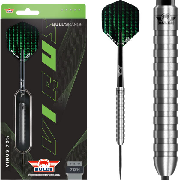 Bulls Virus Steeldarts 70% Tungsten 22g