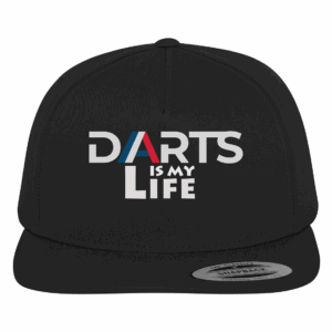 DARTS Cap - Darts is my Life Schwarz