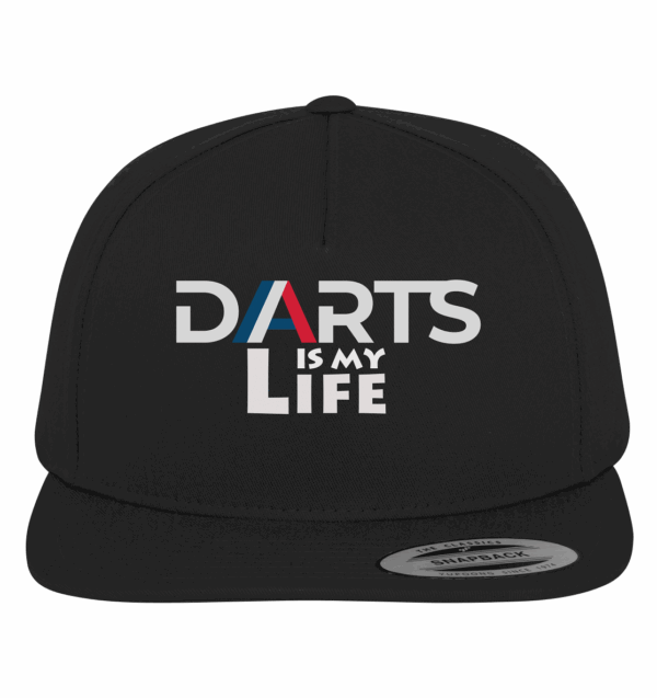 DARTS Cap - Darts is my Life Schwarz