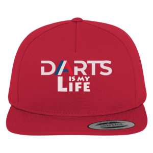 DARTS Cap - Darts is my Life (verschiedene Farben) Rot