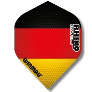Dart-Fly Winmau RHINO Deutschlandfarben