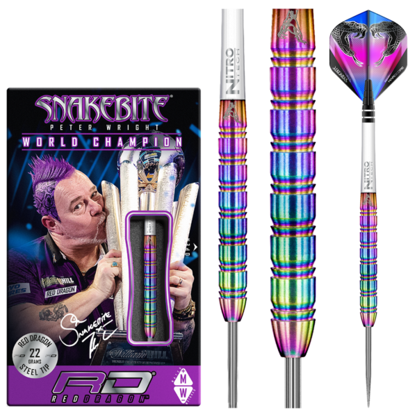 Peter Wright Snakebite 1 Steeldarts 22g oder 24g 24g