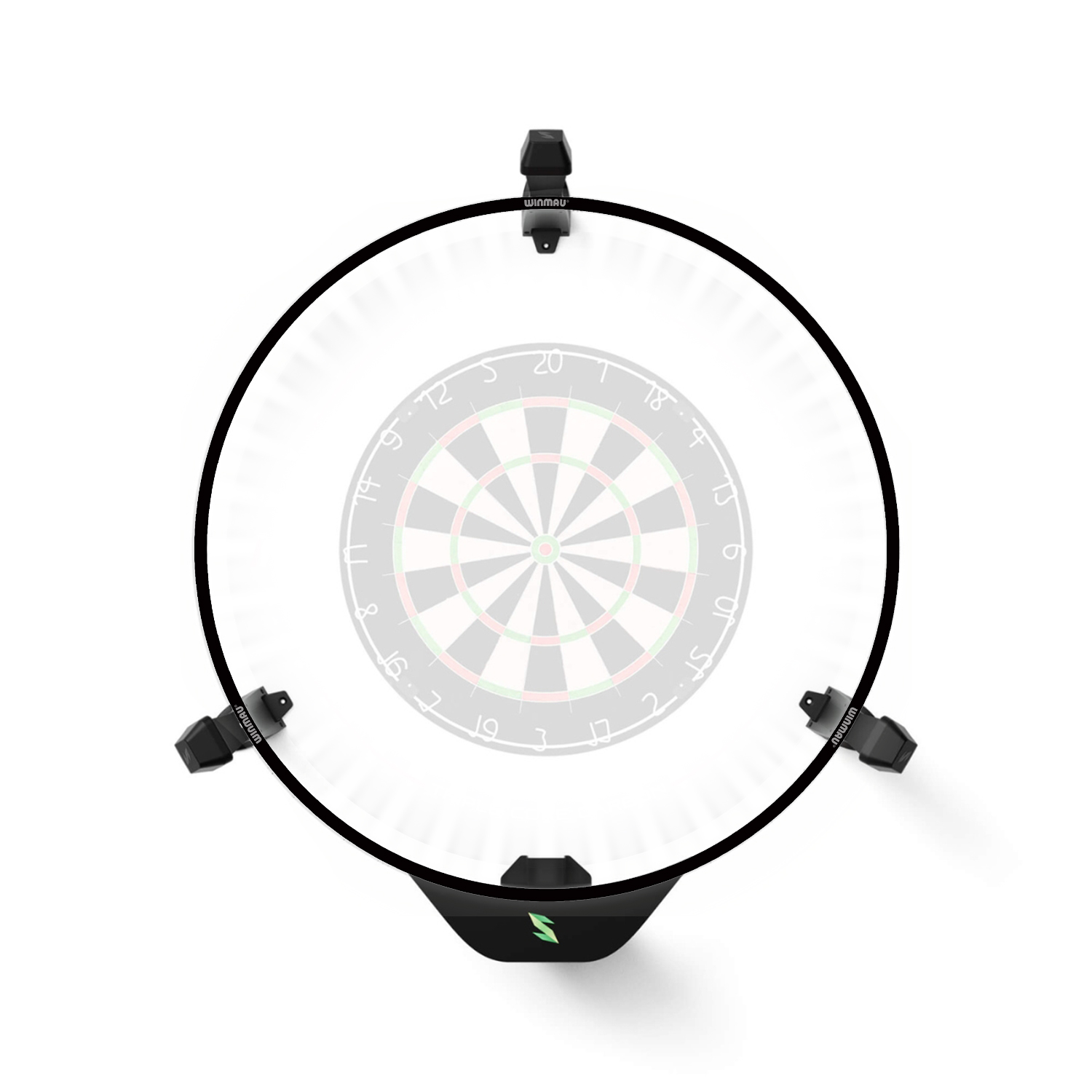 Scolia Home2 Basic + Winmau Plasma Dartboard Lichtring