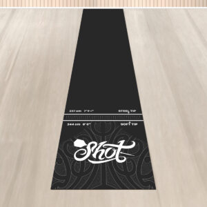 Shot Rubber Dartmat | 300x62 cm