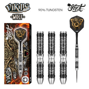 Shot Viking Wolf Darts Steeldarts 90% Tungsten 25g