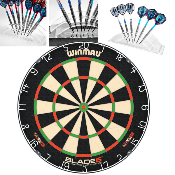 Winmau Blade 6 Set mit Dartst?nder Acryl