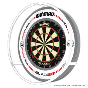 Winmau Plasma Dartboard Licht ICE (wei?) Aluminium - Dart Lichtring