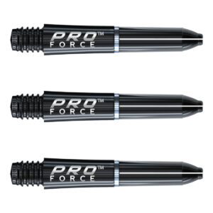 Winmau Pro Force Sch?fte Black Extra Short 26 mm
