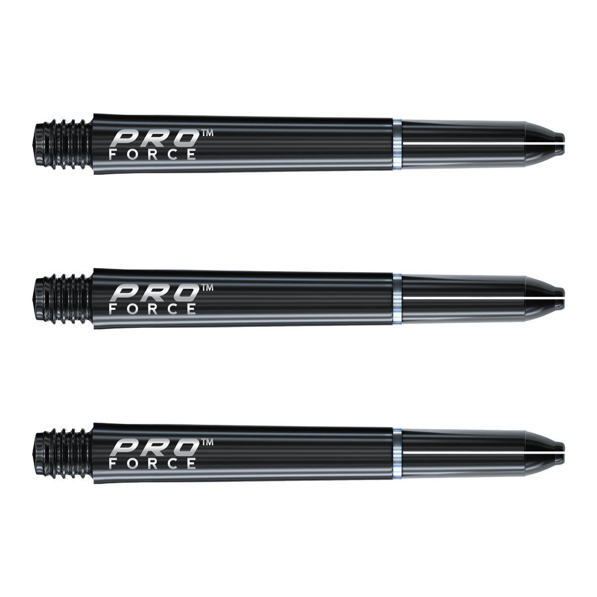 Winmau Pro Force Sch?fte Black Intermediate 41 mm