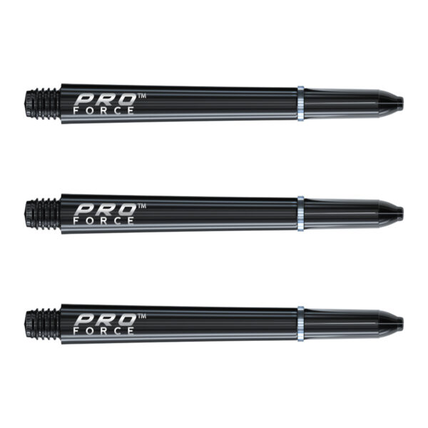 Winmau Pro Force Sch?fte Black Medium 48 mm