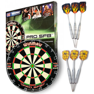 Winmau Pro SFB Set mit 6 Steeldarts Darts Sport Edition