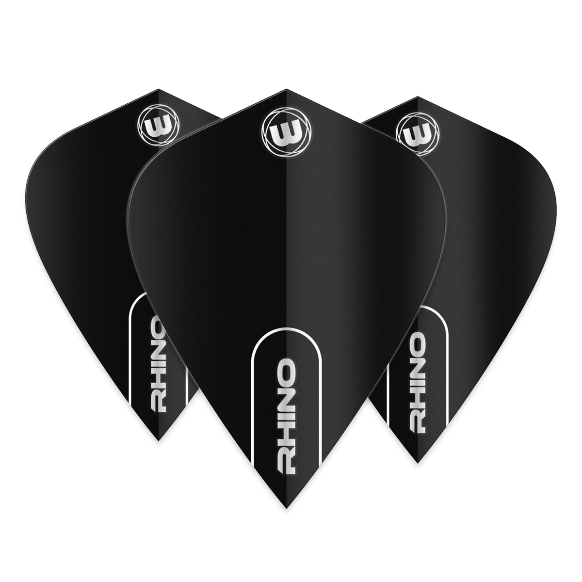 Winmau Rhino Kite Flights Black